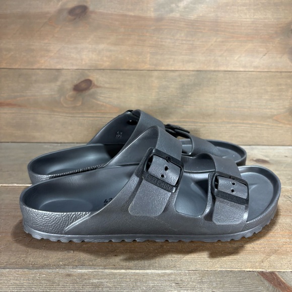 birkenstock arizona eva womens size 11 shoes gray slip on comfort sandals - Picture 2 of 8